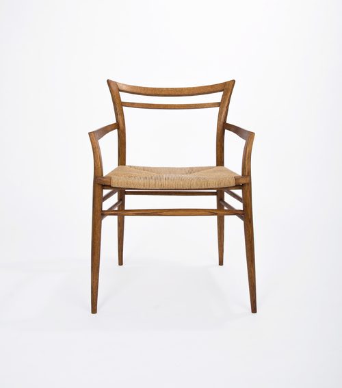 Wooden Chair with Foam Front View